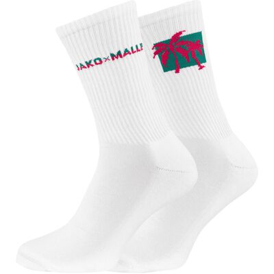 JAKO Malle Sportsocken lang 2er Pack (fuchsia/türkis / Größe 35-38 / Sonstige Allgemein) JAKO Malle Sportsocken lang 2er Pack (fuchsia/türkis / Größe 35-38 / Sonstige Allgemein)