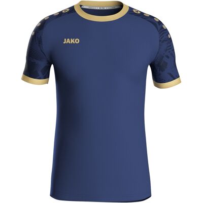 JAKO Unisex Navy/Marine/Gold Iconic KA Trikot - Sports Jersey JAKO Unisex Navy/Marine/Gold Iconic KA Trikot - Sports Jersey