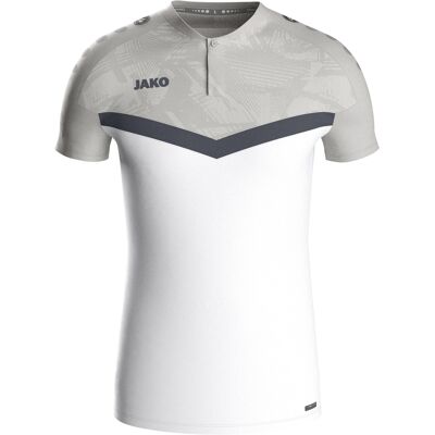 JAKO Polo Iconic (weiß/soft grey/anthra light / Größe 3XL / Unisex) JAKO Polo Iconic (weiß/soft grey/anthra light / Größe 3XL / Unisex)