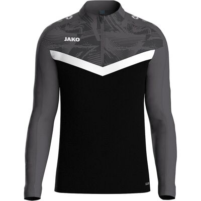 JAKO Ziptop Iconic (schwarz/anthrazit / Größe L / Unisex) JAKO Ziptop Iconic (schwarz/anthrazit / Größe L / Unisex)
