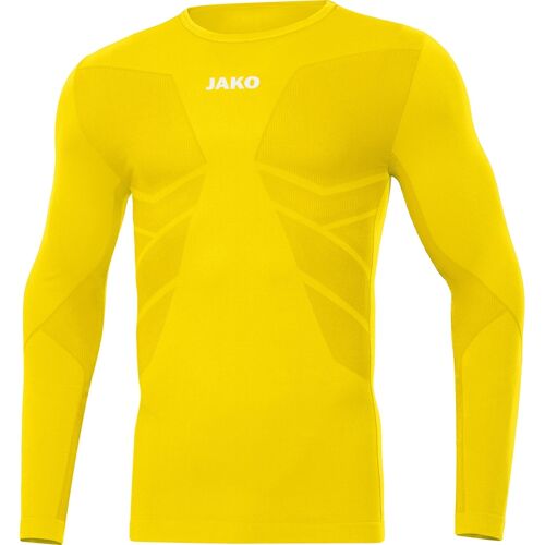 JAKO Longsleeve Comfort 2.0 (Gelb / Größe XS / Kinder)