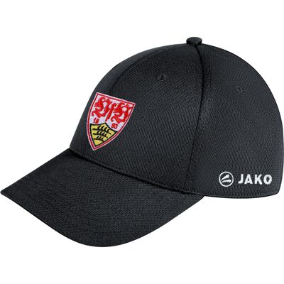 JAKO VfB Stuttgart Cap Basic (schwarz / Größe Senior / Sonstige Allgemein) JAKO VfB Stuttgart Cap Basic (schwarz / Größe Senior / Sonstige Allgemein)