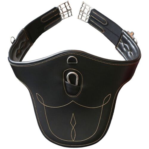 Kentucky Horsewear Stollengurt schwarz 125 cm