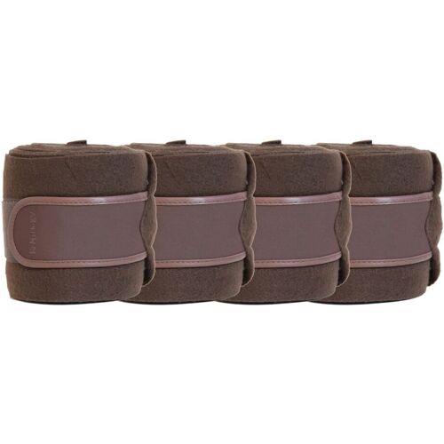Kentucky Horsewear Fleecebandagen braun