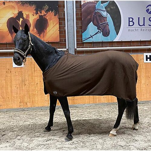 Reitsport Manski Manski Abschwitzdecke Fleece Baltic braun 135cm