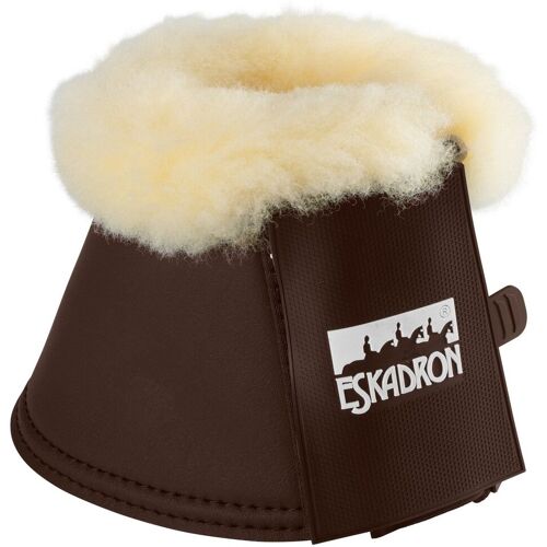 Eskadron Hufglocken Allround Lambskin, darkbrown XL