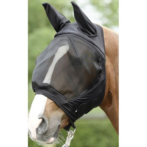 Busse Fliegenmaske FLY BUCKLER, schwarz VB