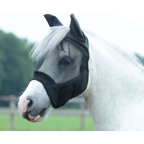 Busse Fliegenmaske Fly Buckler Gap, schwarz P