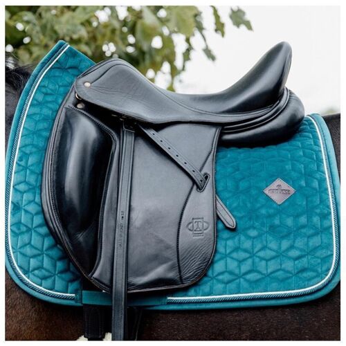 Kentucky Horsewear Schabracke VELVET, smaragd P