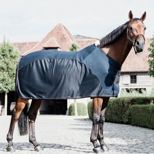 Kentucky Horsewear Fliegen-Kombi Abschwitzdecke marineblau 145 cm