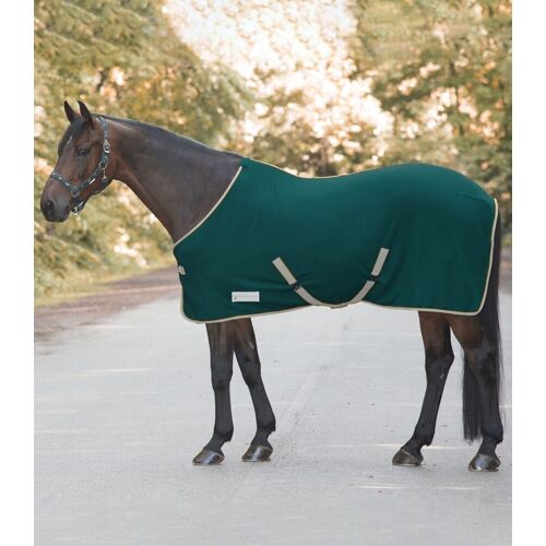 Waldhausen Fleecedecke ECONOMIC mit Kreuzgurten schwarz 125