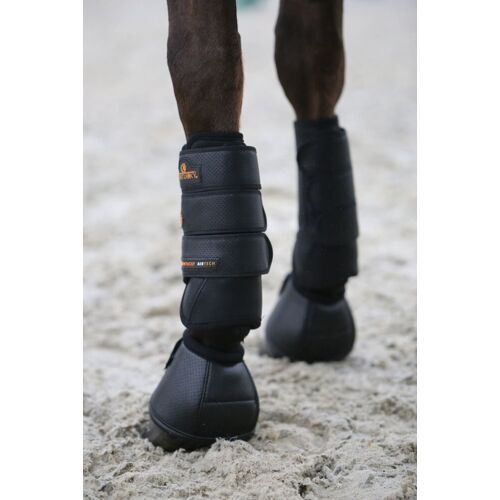 Kentucky Horsewear Geländegamaschen AIR TECH vorne schwarz M