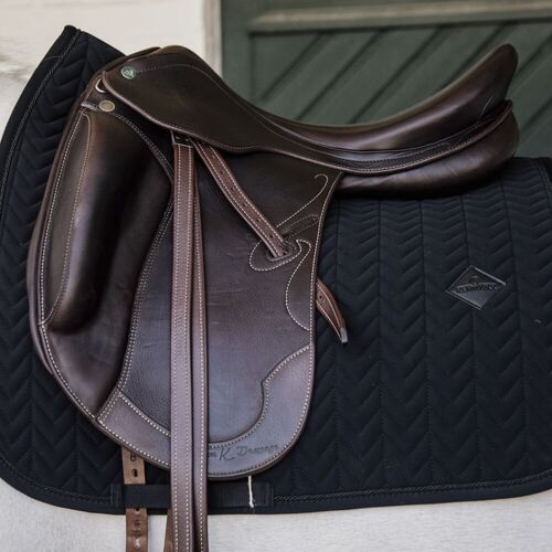 Kentucky Horsewear Schabracke FISHBONE schwarz DR