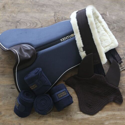 Kentucky Horsewear Sattelpad ABSORB schwarz-braun