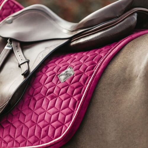 Kentucky Horsewear Schabracke VELVET fuchsia DR