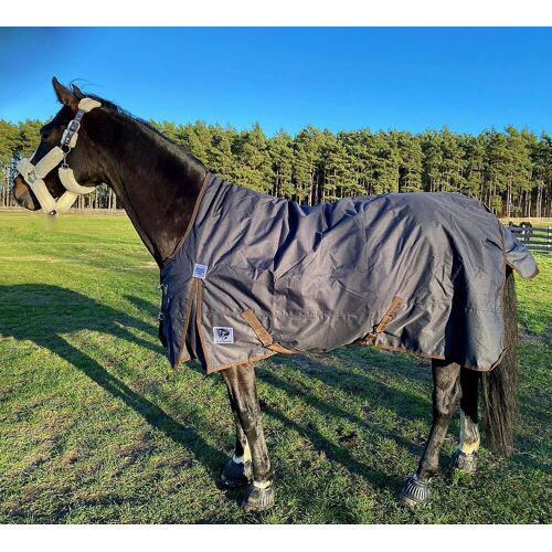 Reitsport Manski Manski Weidedecke Highneck SEASON Fleece, charcoal 105