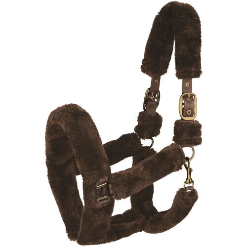 Waldhausen Halfter COZY, braun/gold WB