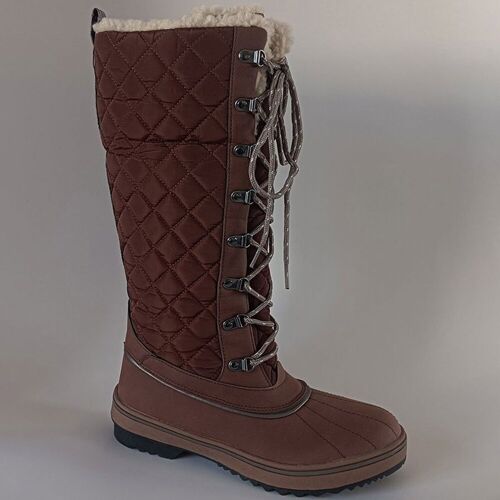 HV Polo Damen Winter Stiefel GLASLYNN LONG copper brown 41