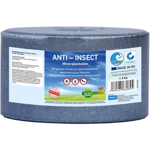 S.I.N. HELLAS Sin Hellas Mineralleckstein ANTI-INSECT 3 kg
