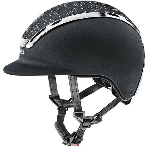 uvex Reithelm exxeed jewel, black S-M (55-58)
