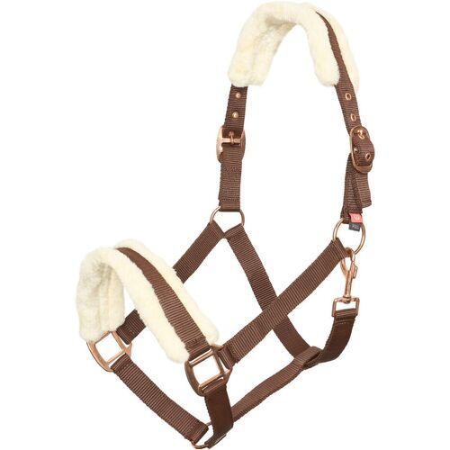 Imperial Riding Halfter IRH CLASSIC FUR walnut Full