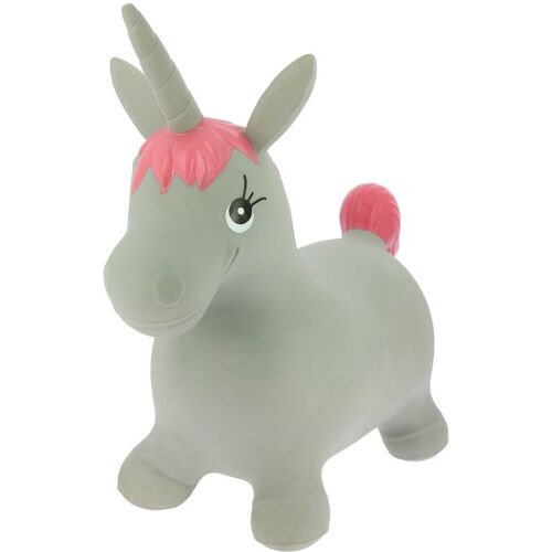 Equithème equi-kids by equithéme Hüpf-Einhorn, grau