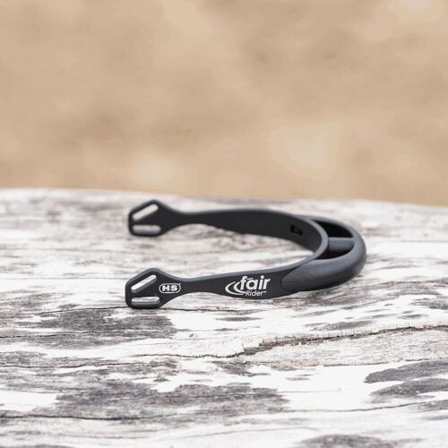 Sprenger Sporen fairRider, Aluminium, Hals schwarz dick abgerundet,...