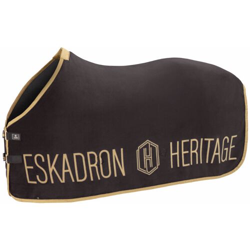 Eskadron Abschwitzdecke FLEECE (Heritage2025) black truffle 145