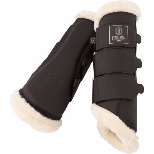 Eskadron Gamaschen FAUX LEATHER FF (Heritage2025) black truffle L