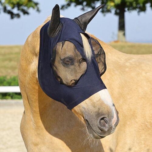 Euroriding Fliegenmaske LYCRA FLEX navy XXL