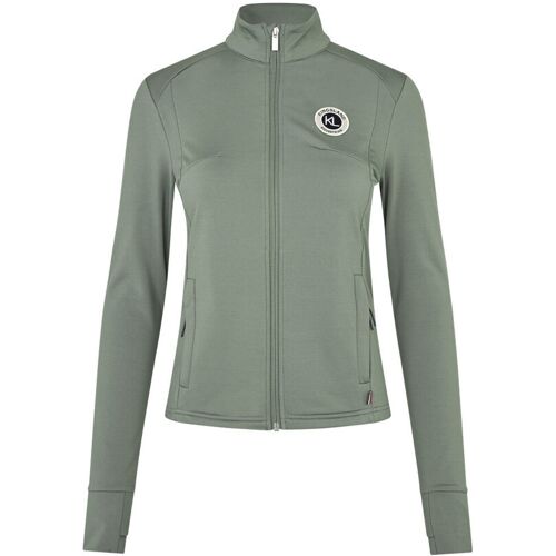 Kingsland Damen Fleecejacke KLLucy, green agave M