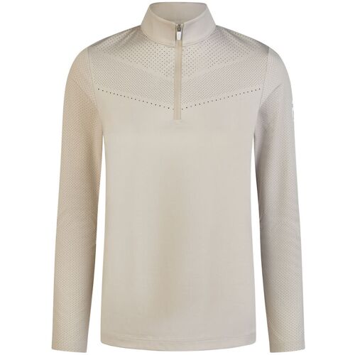 Pikeur Damen Turniershirt LASERCUT LONGSLEEVE #1232 TheCore, pearl...