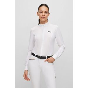 Boss Equestrian Damen Turnierbluse EMMA, white XS Boss Equestrian Damen Turnierbluse EMMA, white XS