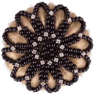 BR Haarknotennetz PEARL DIAMOND schwarz BR Haarknotennetz PEARL DIAMOND schwarz