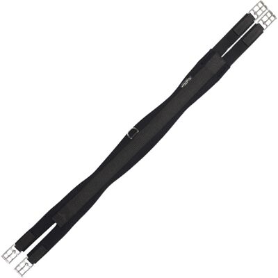 KenTaur Neoprensattelgurt mit einseitigem Elastikeinsatz black 135 cm KenTaur Neoprensattelgurt mit einseitigem Elastikeinsatz black 135 cm
