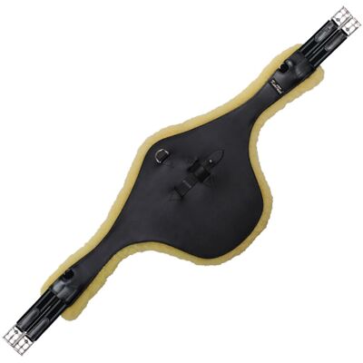 KenTaur Stollenschutzgurt CASSIS Lammfell black 110 cm KenTaur Stollenschutzgurt CASSIS Lammfell black 110 cm