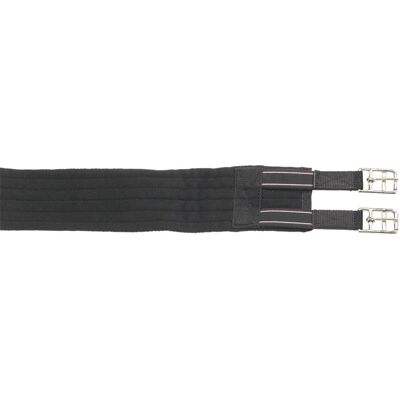 Busse Sattelgurt TEXTIL-LONG, elastisch, schwarz, 115cm Busse Sattelgurt TEXTIL-LONG, elastisch, schwarz, 115cm