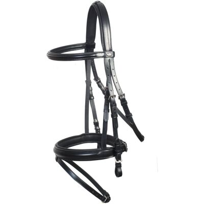 Schockemöhle Sports Trense BREMEN black/silver WB Schockemöhle Sports Trense BREMEN black/silver WB