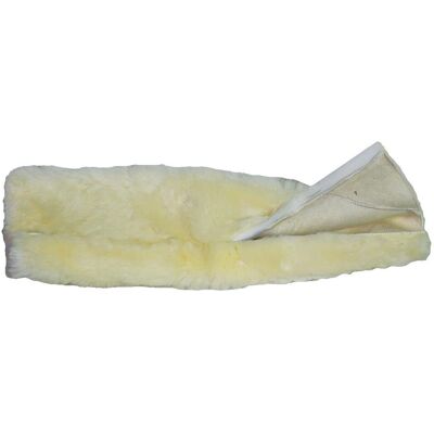 Euroriding Bauchgurtschoner 80x12cm lammfell, natur Euroriding Bauchgurtschoner 80x12cm lammfell, natur