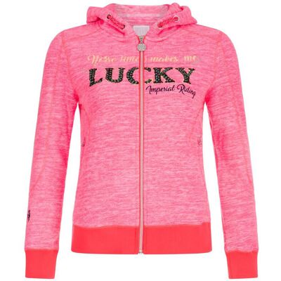 HV POLO Imperial Riding Fleecejacke CHALLENGE diva pink 164 HV POLO Imperial Riding Fleecejacke CHALLENGE diva pink 164