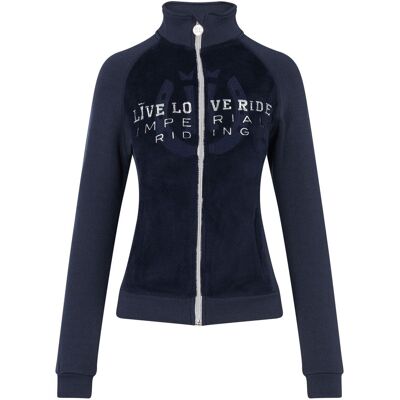 HV POLO Imperial Riding Fleecejacke WHAM black melange 164 HV POLO Imperial Riding Fleecejacke WHAM black melange 164