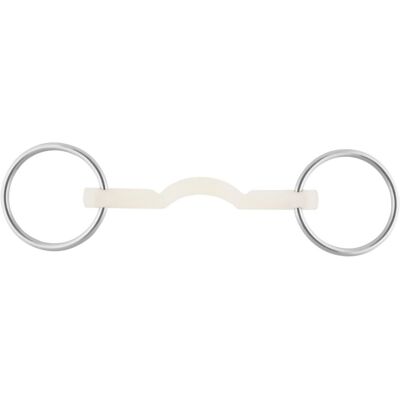 Nathe Stangengebiss weich, 15mm, 70mm Ring, mit Zungenfreiheit 12,5 cm Nathe Stangengebiss weich, 15mm, 70mm Ring, mit Zungenfreiheit 12,5 cm