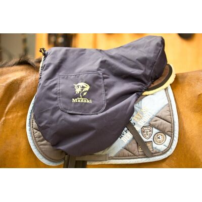 Reitsport Manski Manski Sattelschoner, navy Dressur Reitsport Manski Manski Sattelschoner, navy Dressur