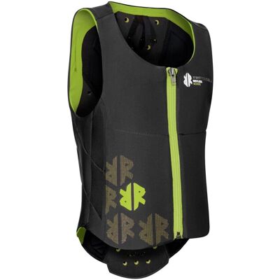 Komperdell Sicherheitsweste BALLISTIC VEST JUNIOR schwarz/hellgrün 140 Komperdell Sicherheitsweste BALLISTIC VEST JUNIOR schwarz/hellgrün 140
