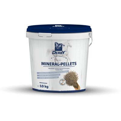 Derby Pferde-Ergänzungsfuttermittel MINERAL PELLETS 10kg Eimer Derby Pferde-Ergänzungsfuttermittel MINERAL PELLETS 10kg Eimer