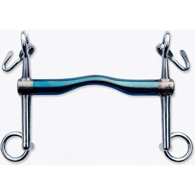 Trust Sweet Iron Baby Kandare 16 mm fixed low port 13,5 cm Trust Sweet Iron Baby Kandare 16 mm fixed low port 13,5 cm