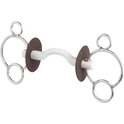 beris 3-Ring Gebiss mit Zungenbogenstange hart 12,0 cm beris 3-Ring Gebiss mit Zungenbogenstange hart 12,0 cm