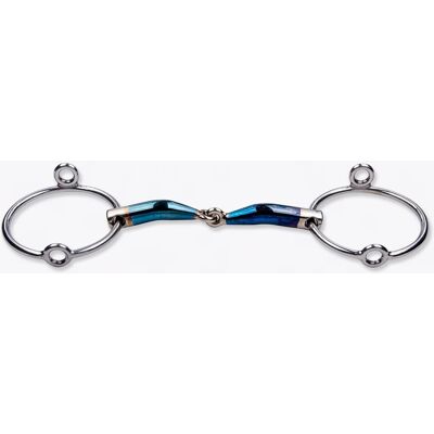 Trust Sweet Iron Wasseraufziehtrense 16 mm einfach gebrochen 13,5 cm Trust Sweet Iron Wasseraufziehtrense 16 mm einfach gebrochen 13,5 cm