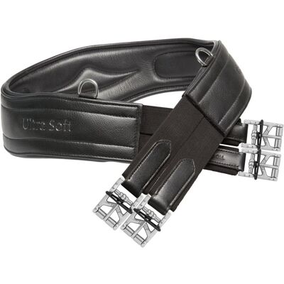 Kieffer - Ultrasoft Leather Girth - Schwarz - Girth Kieffer - Ultrasoft Leather Girth - Schwarz - Girth