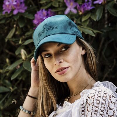Kentucky Horsewear Baseball Cap VELVET Emerald Kentucky Horsewear Baseball Cap VELVET Emerald